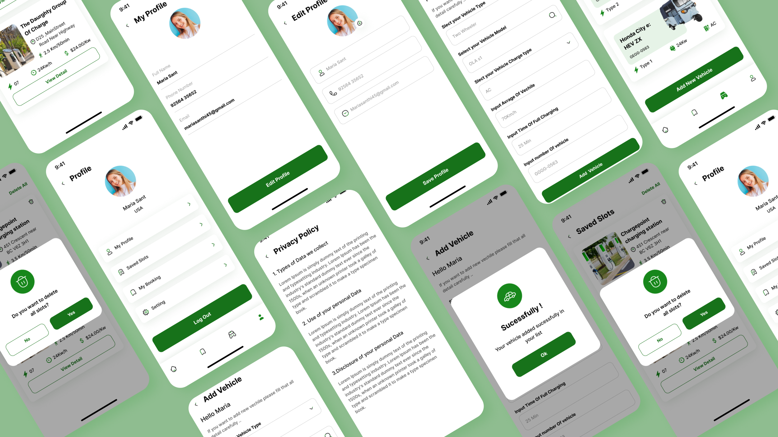 EV Charging Station Finder Flutter app template Find near by charging